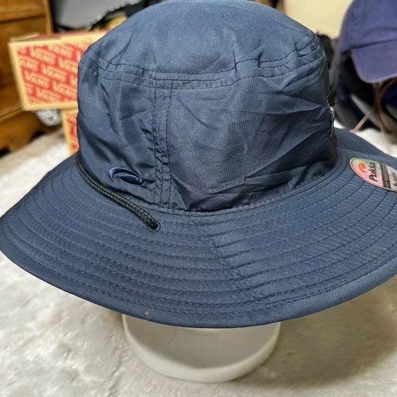 NWT Pukka Original Shademaker II Kukui’ula Patch Golf Hat Navy Men’s S/M - Picture 3 of 11